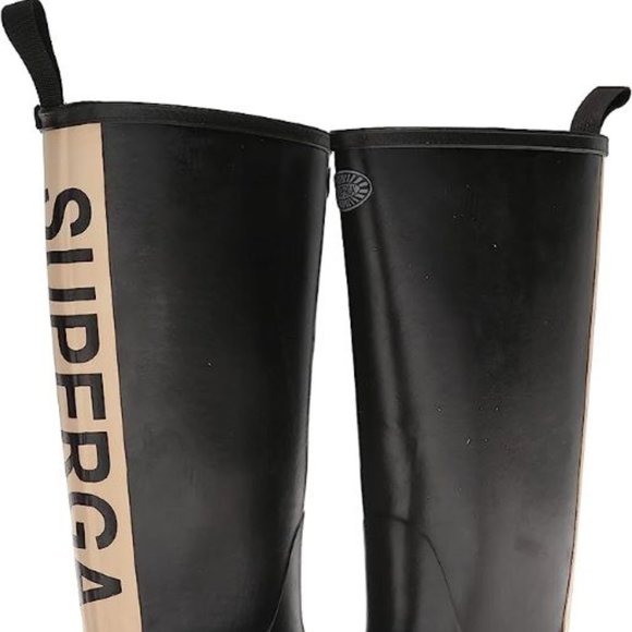 Superga, size 6, tall black boot - Picture 5 of 5